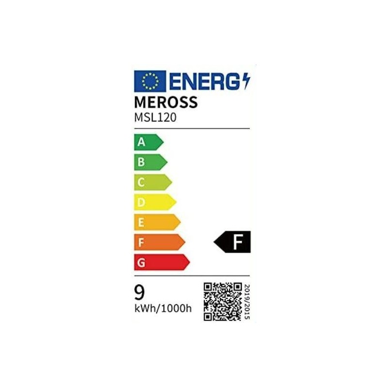 Smart Light Bulb|MEROSS|Power consumption 9 Watts|200-240V|Beam angle 180 degrees|MSL120HK(EU)