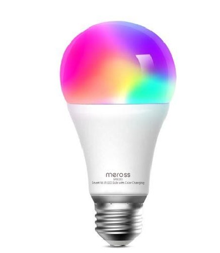 Smart Light Bulb|MEROSS|Power consumption 9 Watts|200-240V|Beam angle 180 degrees|MSL120HK(EU)