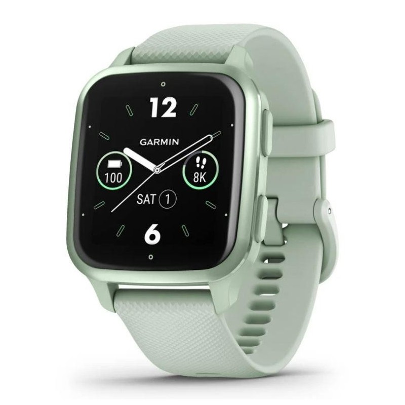 SMARTWATCH VENU SQ 2 COOL MINT/METALLIC 010-02701-12 GARMIN