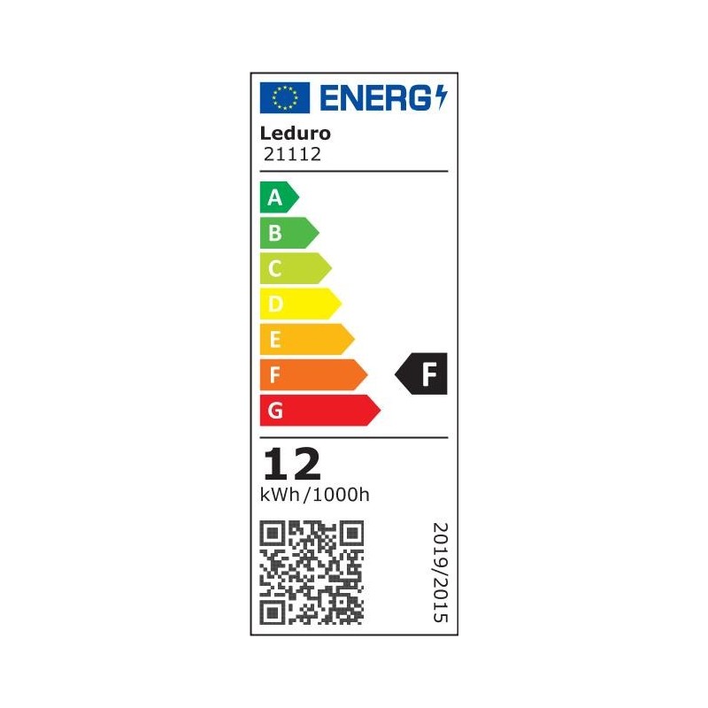 Light Bulb|LEDURO|Power consumption 12 Watts|Luminous flux 1200 Lumen|3000 K|220-240|Beam angle 330 degrees|21112