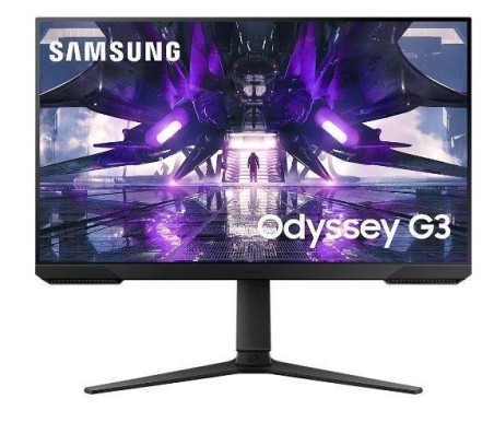 LCD Monitor|SAMSUNG|S24AG320NU|24"|Gaming|Panel VA|1920x1080|16:9|165Hz|1 ms|Swivel|Pivot|Height adjustable|Tilt|Colour Black|LS