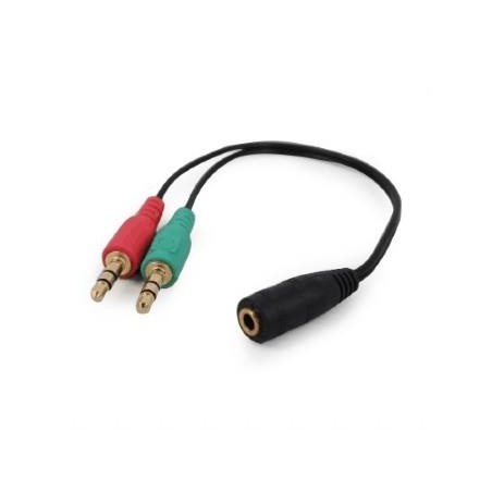 CABLE AUDIO 3.5MM SOCKET TO/2X3.5MM PLUG CCA-418 GEMBIRD