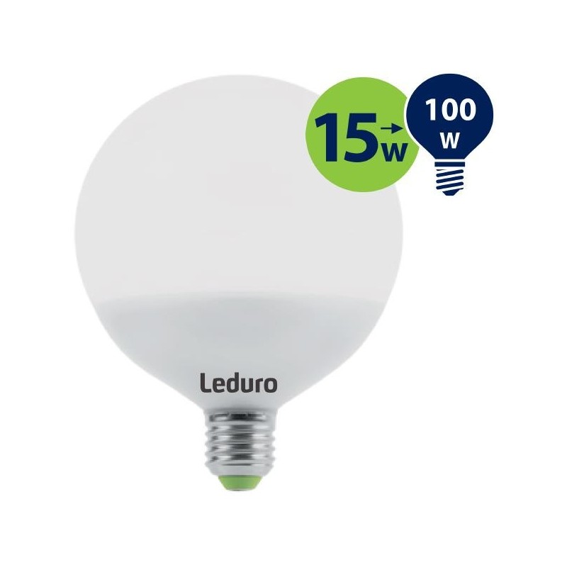 Light Bulb|LEDURO|Power consumption 15 Watts|Luminous flux 1200 Lumen|2700 K|220-240V|Beam angle 360 degrees|PL-GLA-21197