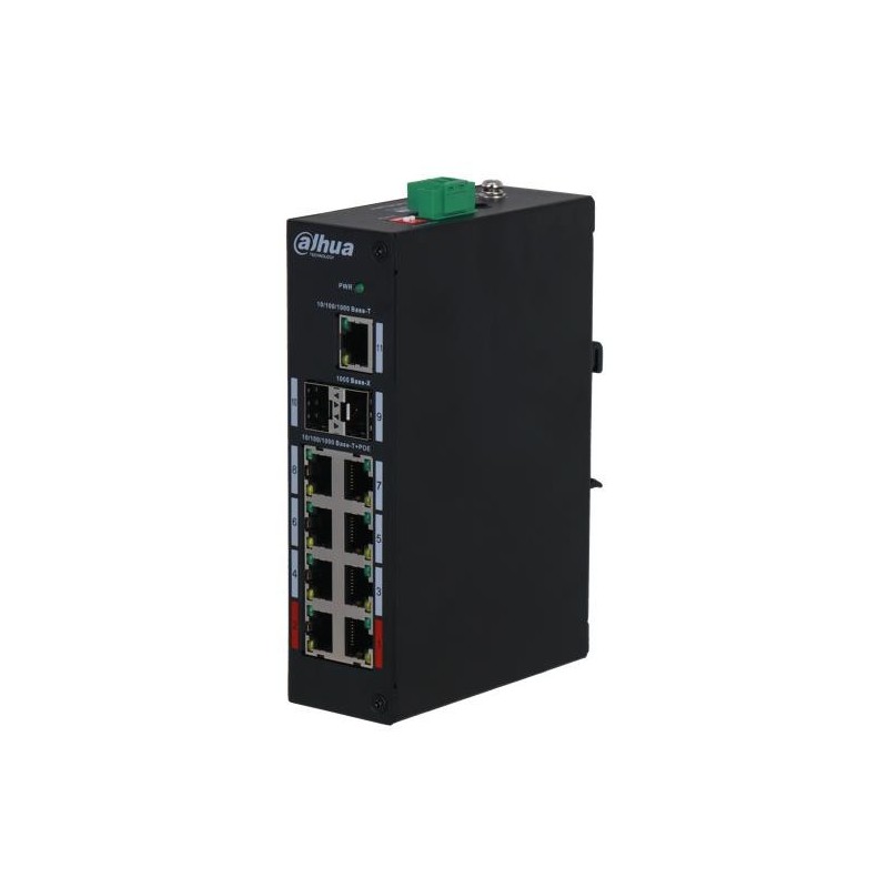 Switch|DAHUA|PoE ports 8|PFS3211-8GT-120-V2