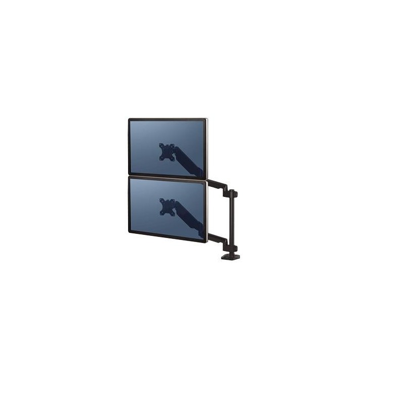 MONITOR ACC ARM DUAL/PLATINUM 8043401 FELLOWES