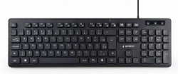 KEYBOARD MULTIMEDIA USB ENG/BLACK KB-MCH-04 GEMBIRD