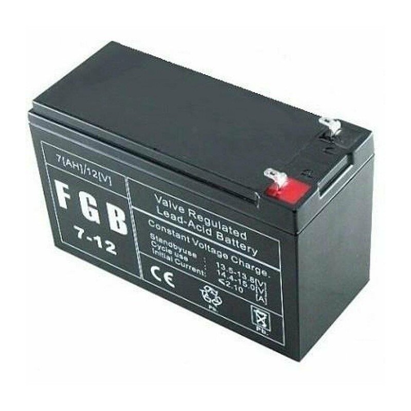 BATTERY 12V 7AH C20/AM7-12T2 EMU