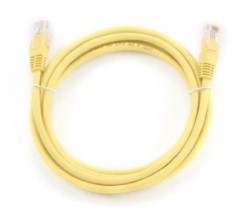 PATCH CABLE CAT5E UTP 2M/YELLOW PP12-2M/Y GEMBIRD