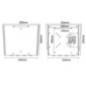 TV SET ACC WALL MOUNT SILVER/10-40" FPMA-W110 NEOMOUNTS