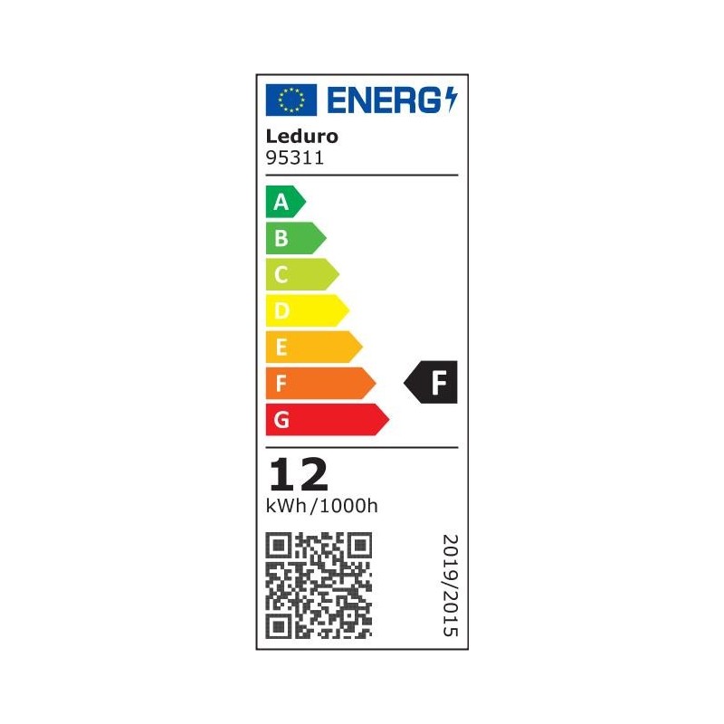 Lamp|LEDURO|Power consumption 12 Watts|Luminous flux 1000 Lumen|4000 K|220-240V|Beam angle 120 degrees|95311