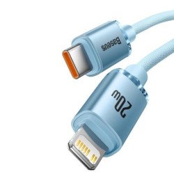 CABLE LIGHTNING TO USB-C 1.2M/SKY BLUE CAJY001303 BASEUS