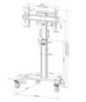 MONITOR ACC FLOOR STAND 37-75"/FL50S-825WH1 NEOMOUNTS