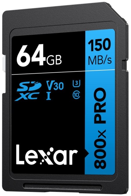 MEMORY SDXC 64GB UHS-I/LSD0800P064G-BNNNG LEXAR