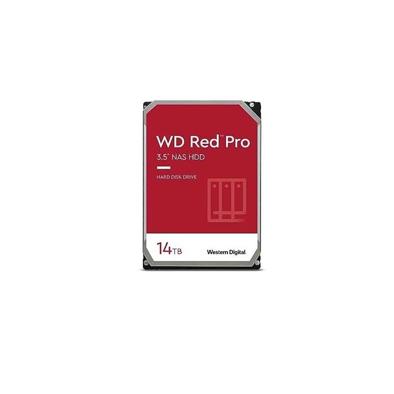 HDD|WESTERN DIGITAL|Red Pro|14TB|SATA|512 MB|7200 rpm|3,5"|WD142KFGX