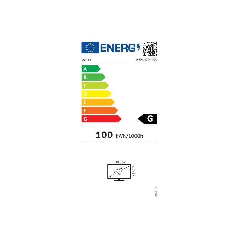 LCD Monitor|DAHUA|LM55-F400|55"|3840x2160|16:9|60Hz|9.5 ms|Speakers|DHI-LM55-F400