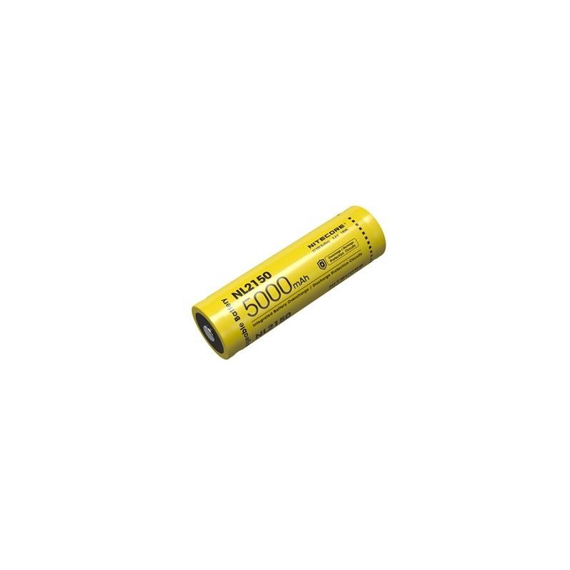 BATTERY RECH. LI-ION 3.6V/NL2150(5000MAH) NITECORE