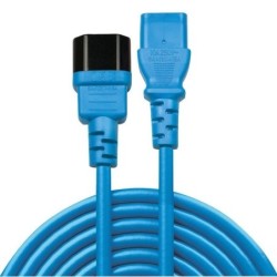 CABLE POWER IEC EXTENSION 2M/BLUE 30472 LINDY