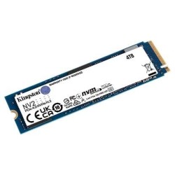 SSD|KINGSTON|NV2|4TB|M.2|PCIE|NVMe|Write speed 2800 MBytes/sec|Read speed 3500 MBytes/sec|2.2mm|TBW 1280 TB|MTBF 1500000 hours|S