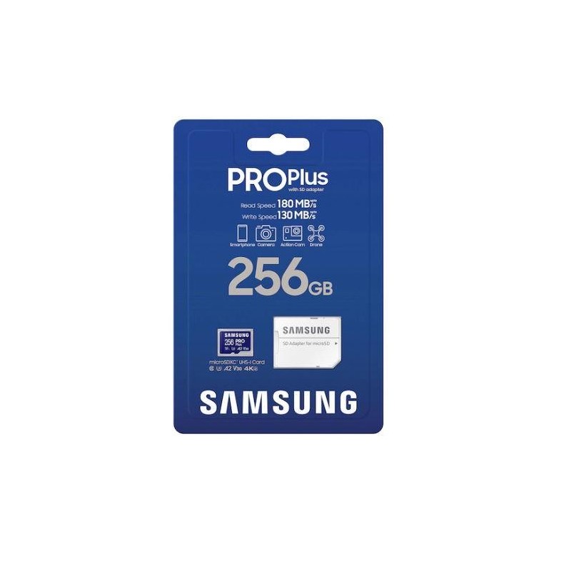 MEMORY MICRO SDXC PRO+ 256GB/W/ADAPT. MB-MD256SA/EU SAMSUNG