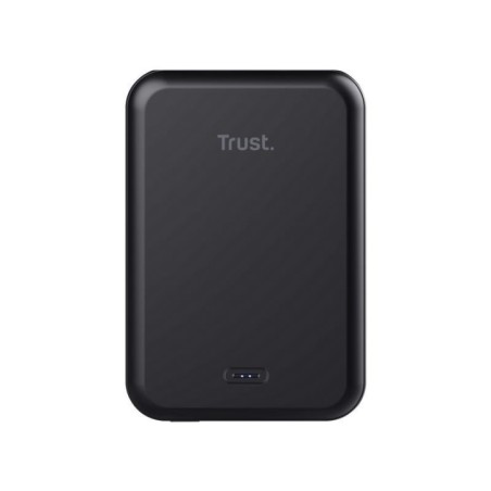 POWER BANK WRL 5000MAH/MAGNO BLACK 24877 TRUST