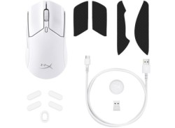 MOUSE USB OPTICAL WRL/PULSEFIRE HASTE 2 WHITE HYPERX