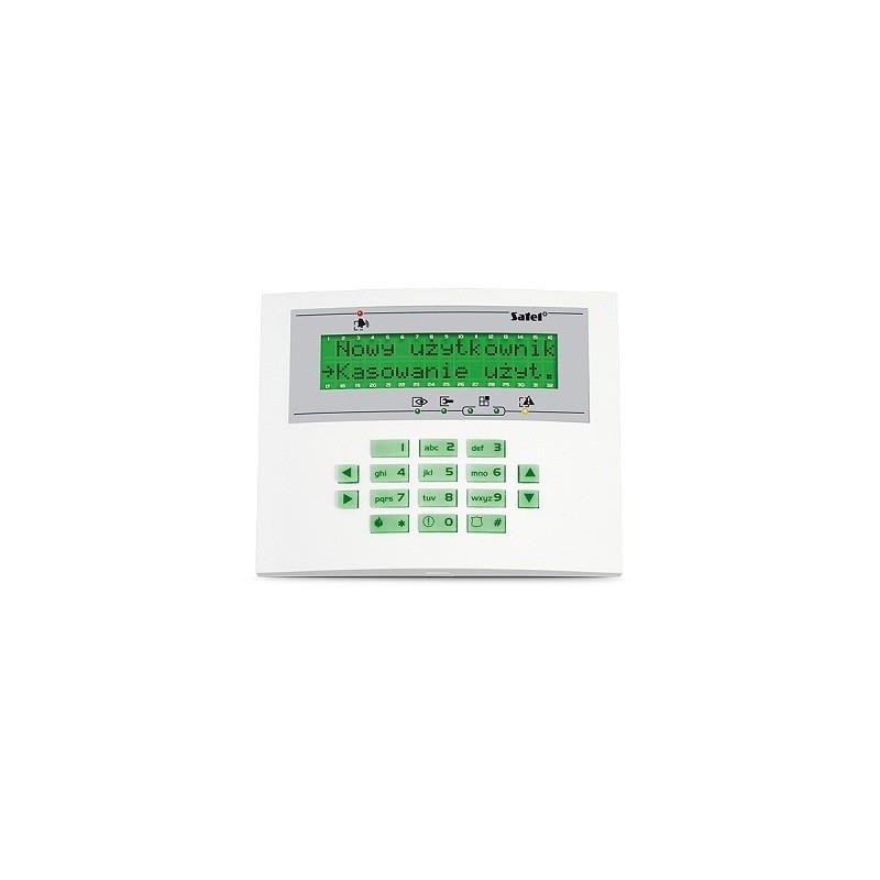 KEYPAD LCD /INTEGRA GREEN/INT-KLCDL-GR SATEL