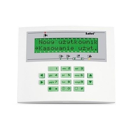 KEYPAD LCD /INTEGRA GREEN/INT-KLCDL-GR SATEL