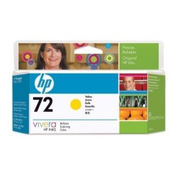 INK CARTRIDGE YELLOW NO.72/130ML C9373A HP