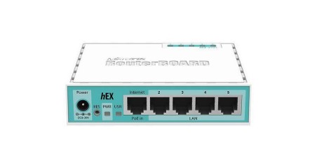 NET ROUTER 10/100/1000M 5PORT/HEX RB750GR3 MIKROTIK