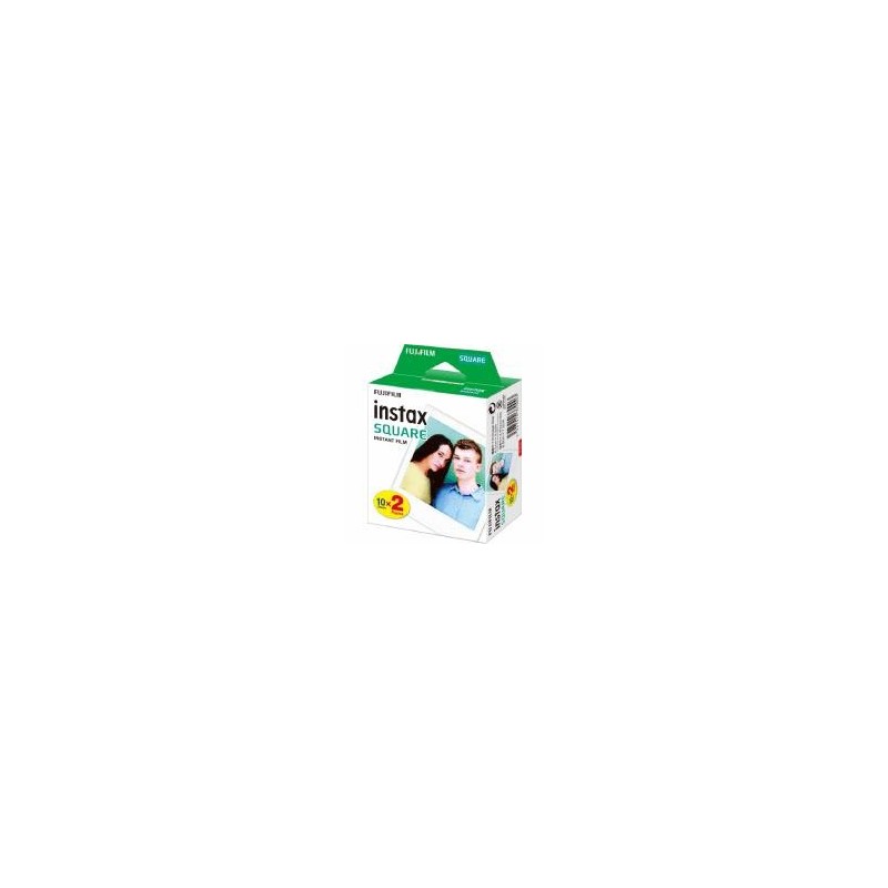 FILM INSTANT COLOR INSTAX/SQUARE GLOSSY 2X10PK FUJIFILM