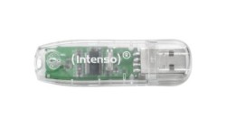 MEMORY DRIVE FLASH USB2 32GB/TRANSPARENT 3502480 INTENSO