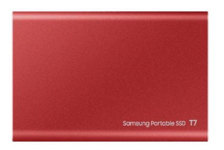 External SSD|SAMSUNG|T7|1TB|USB 3.2|Write speed 1000 MBytes/sec|Read speed 1050 MBytes/sec|MU-PC1T0R/WW