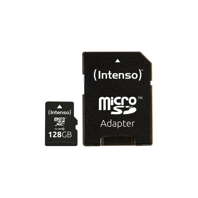 MEMORY MICRO SDXC 128GB C10/W/ADAPTER 3433491 INTENSO