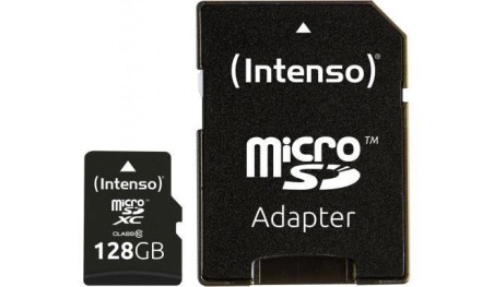 MEMORY MICRO SDXC 128GB C10/W/ADAPTER 3433491 INTENSO