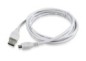 CABLE USB2 A PLUG/MICRO B 1.8M/WHITE CCP-MUSB2-AMBM-6 GEMBIRD