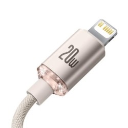 CABLE LIGHTNING TO USB-C 1.2M/PINK CAJY001304 BASEUS