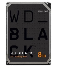 HDD|WESTERN DIGITAL|Black|8TB|SATA|128 MB|7200 rpm|3,5"|WD8002FZWX