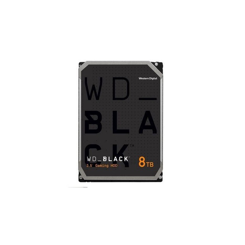 HDD|WESTERN DIGITAL|Black|8TB|SATA|128 MB|7200 rpm|3,5"|WD8002FZWX