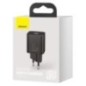 MOBILE CHARGER WALL 30W/BLACK CCSUP-J01 BASEUS