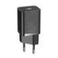 MOBILE CHARGER WALL 30W/BLACK CCSUP-J01 BASEUS