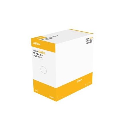 CABLE CAT6 UTP 305M WHITE/PFM920-6U DAHUA