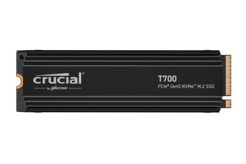 SSD|CRUCIAL|T700|2TB|M.2|PCIE|NVMe|TLC|Write speed 11800 MBytes/sec|Read speed 12400 MBytes/sec|TBW 1200 TB|CT2000T700SSD5