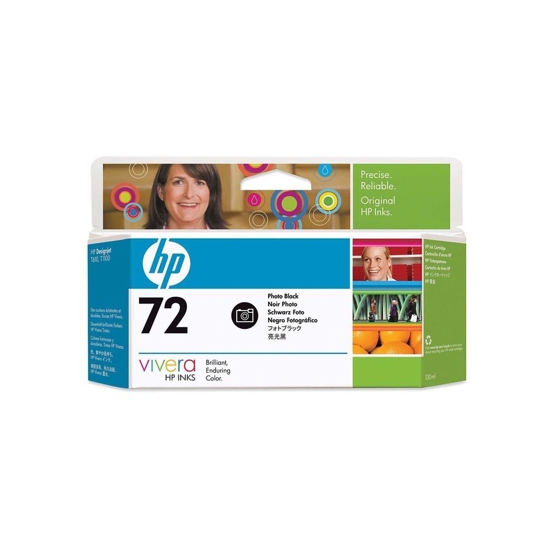 INK CARTRIDGE BLACK NO.72/130ML C9370A HP