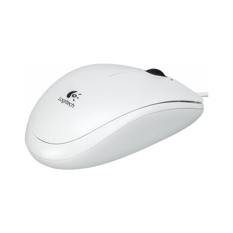 MOUSE USB OPTICAL B100/WHITE OEM 910-003360 LOGITECH