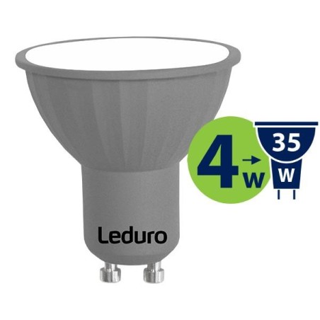 Light Bulb|LEDURO|Power consumption 4 Watts|Luminous flux 280 Lumen|3000 K|220-240V|Beam angle 90 degrees|21174