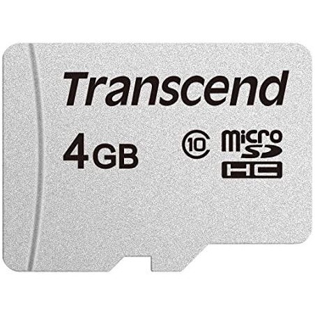 MEMORY MICRO SDHC 4GB/CLASS10 TS4GUSD300S TRANSCEND