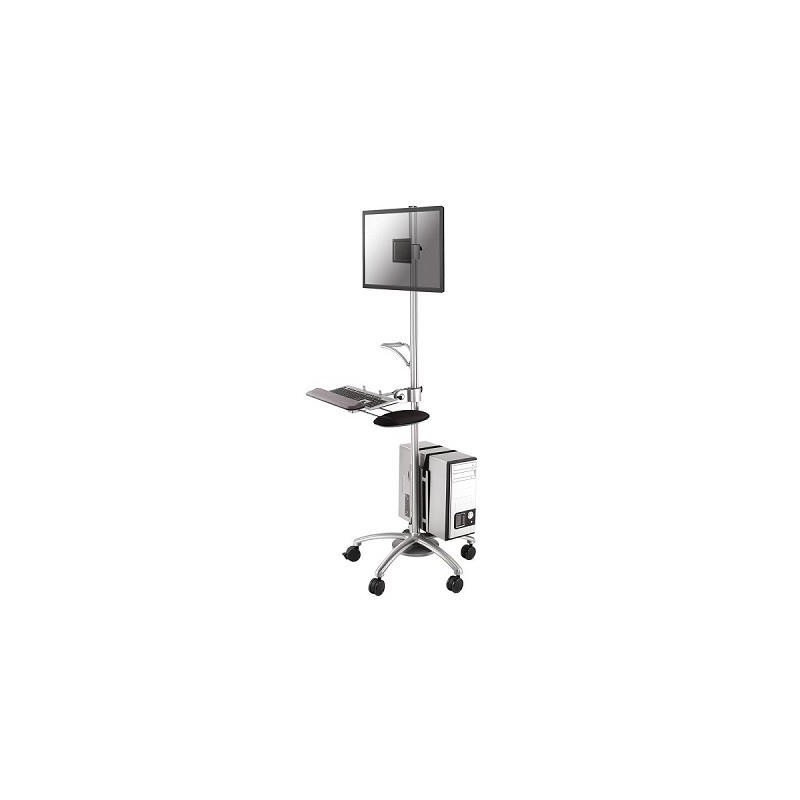 TV SET ACC FLOOR STAND SILVER/FPMA-MOBILE1800 NEOMOUNTS