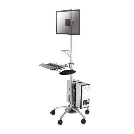 TV SET ACC FLOOR STAND SILVER/FPMA-MOBILE1800 NEOMOUNTS