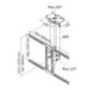 TV SET ACC CEILING MOUNT/37-75" PLASMA-C100 NEOMOUNTS