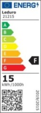 Light Bulb|LEDURO|Power consumption 15 Watts|Luminous flux 1350 Lumen|3000 K|220-240V|Beam angle 220 degrees|21215